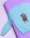 Dragon Ball Z – Handrawn Trunks Sweatshirt Female Mock up 1 (1)