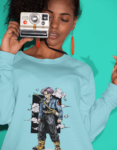 Dragon Ball Z – Handrawn Trunks Sweatshirt Female Mock up 1 (1)
