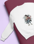 Dragon Ball Z – Handrawn Vegeta SJ4 Sweatshirt Mock up 1 (1)