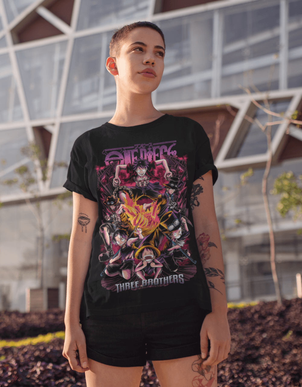 One Piece - All Grown Up - Ingrained Collection Female Mock up 3