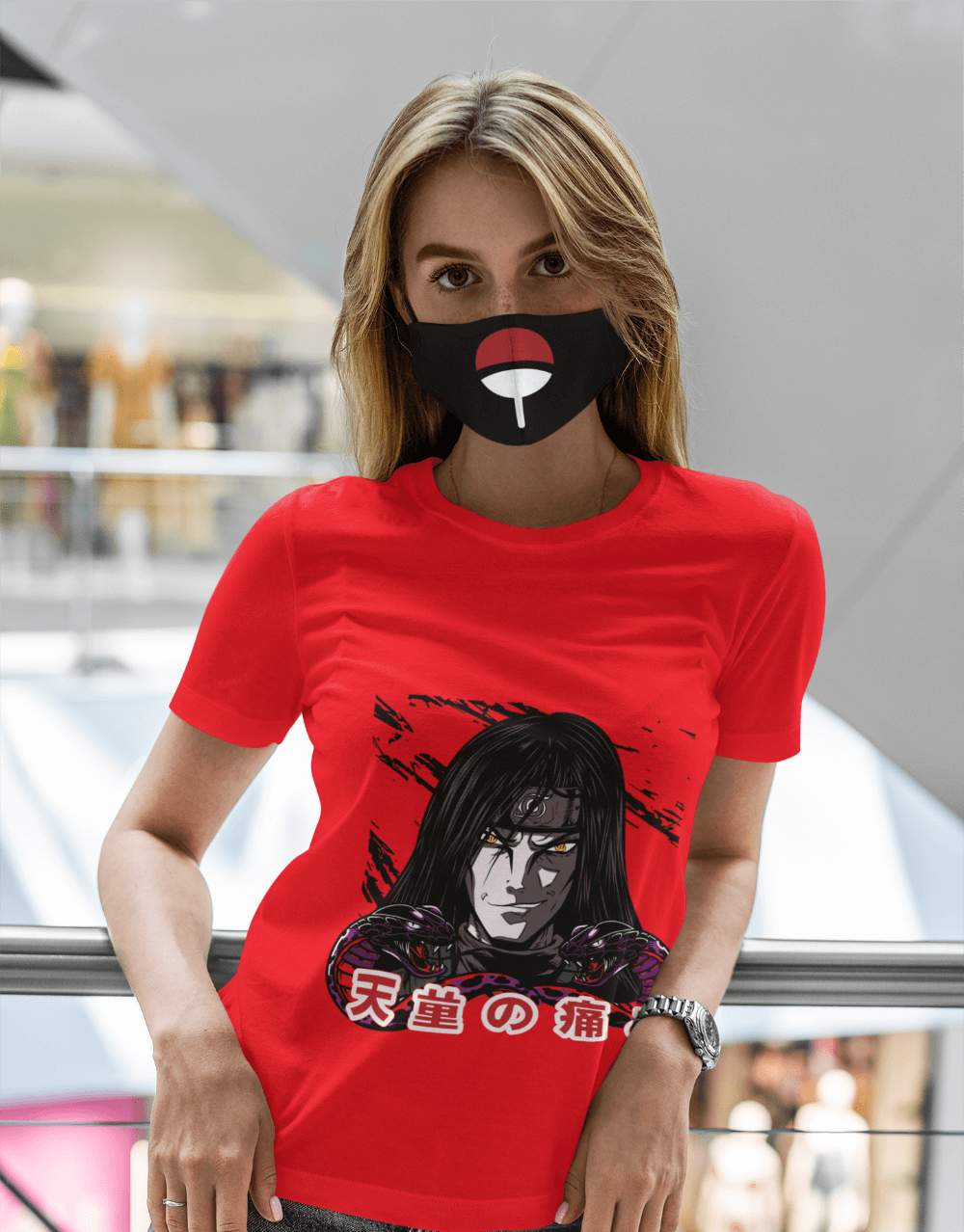 Naruto - Orochimaru with Uchiha Facemask Female Mock up 2 (1)