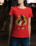 One Piece – Luffy’s Real Face Female Mock up 1