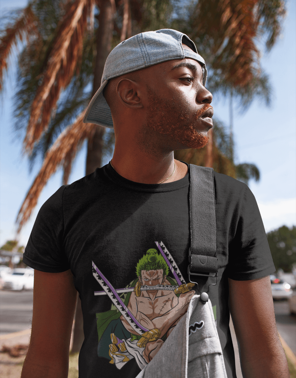 One Piece - Wano Zoro Version Black Mock up 2