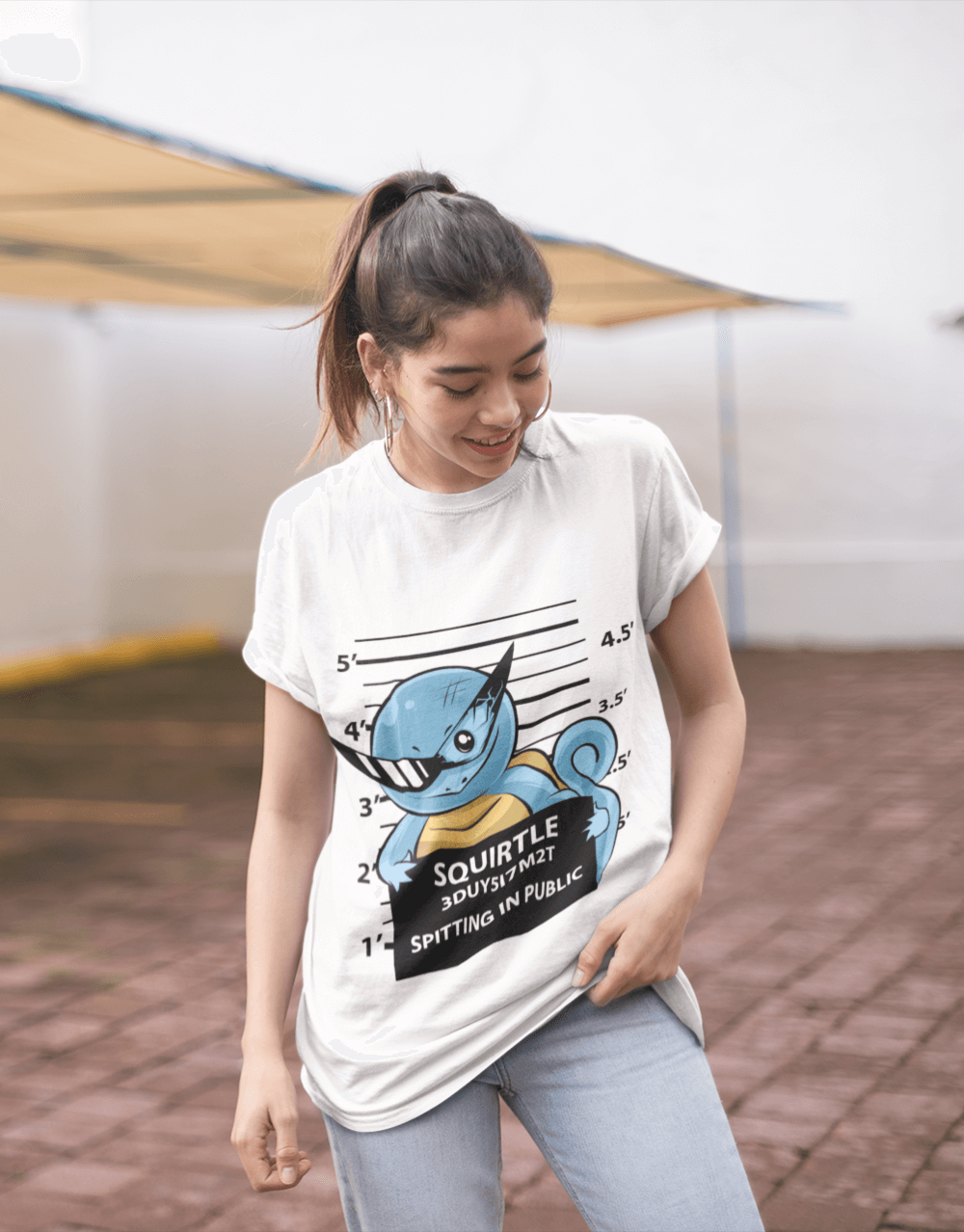 Pokemon - Mug Shot Squirtle Female Mock up 2