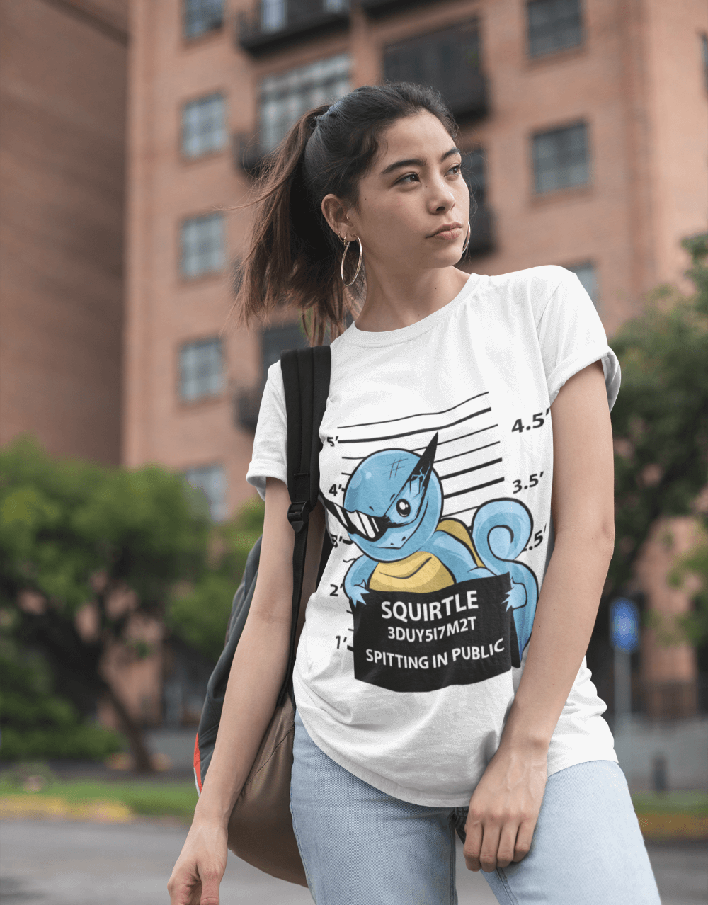 Pokemon - Mug Shot Squirtle Female Mock up 3