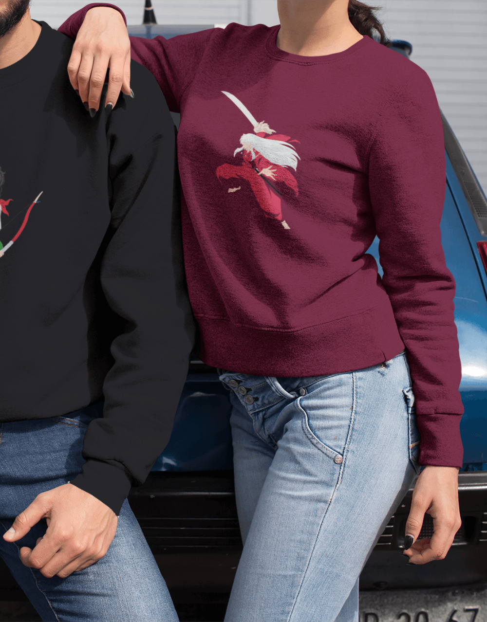 Inuyasha - Inuyasha and Kagome - Minimalist Collection Group Mock up 1