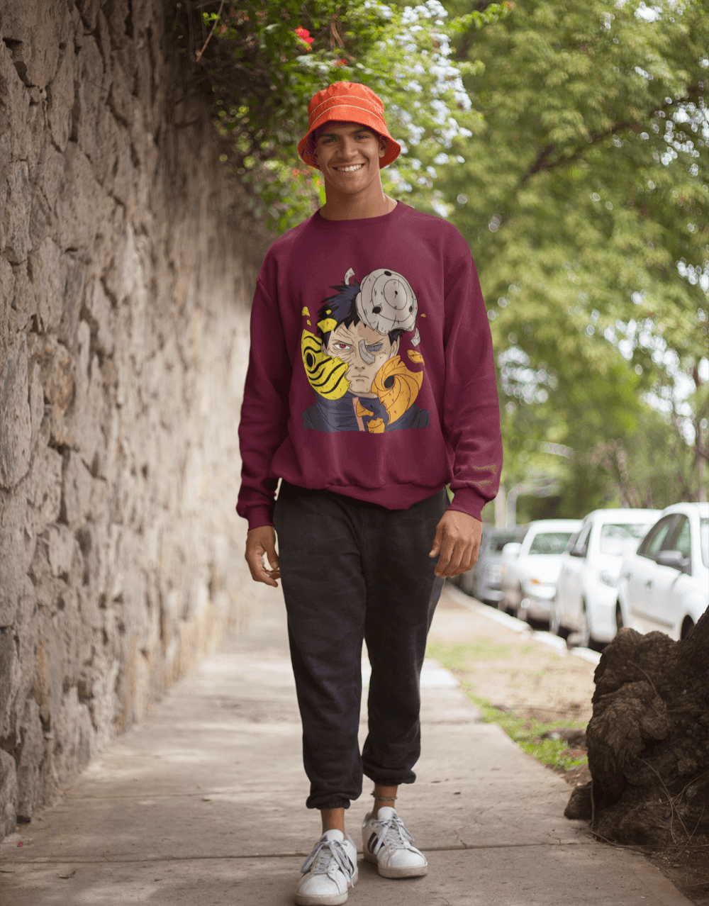 Naruto - Obito Weight of a mask Sweatshirt Mock up 2 (1)